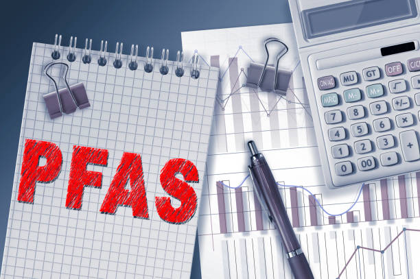 istock PFAS TEXT CONCEPT - Dangerous Perfluoroalkyl and Polyfluoroalkyl substances used in products and materials due to their enhanced water-resistant properties 2173516639