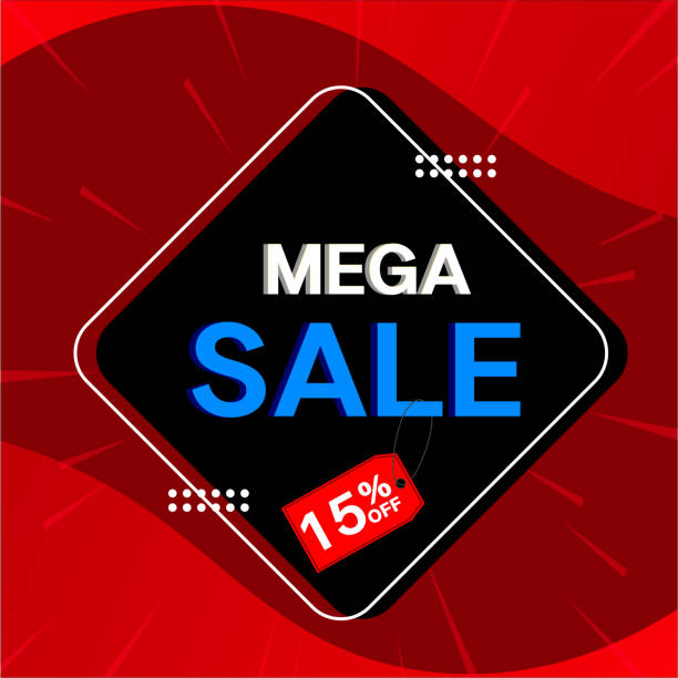 istock 15 percent discount. Discount on creative composition. Product presentation, mockup, podium. Sale banner and poster. Vector illustration. 2173518914