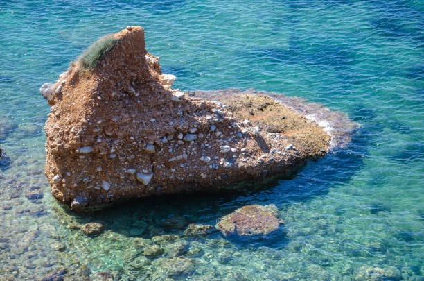 Rock in the Mediterrean Sea