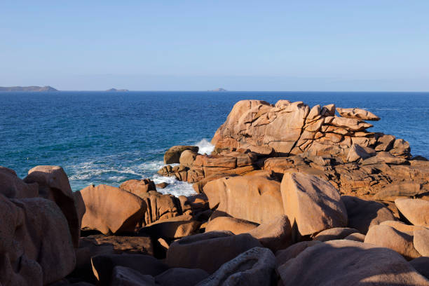 istock Pink granite coastline 2173521280