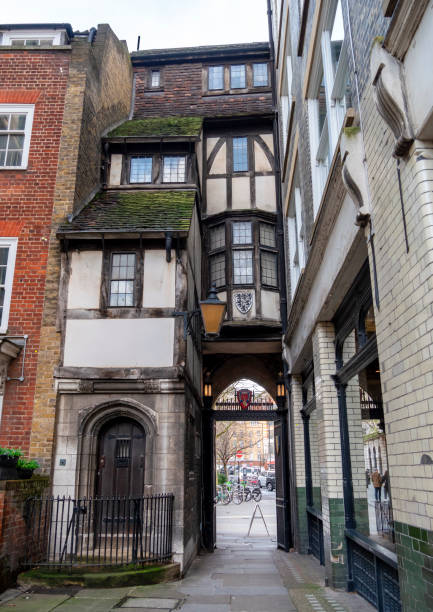 Regency Georgian terraced town houses in Westminster, London ,England