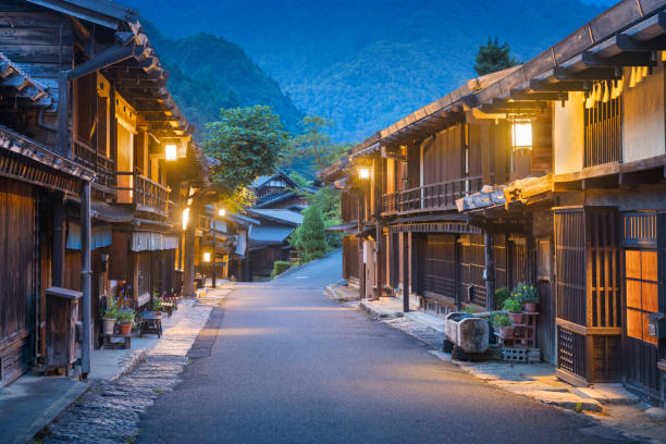 istock Tsumago, Japan Post Town Along the Nakasendo 2173538802