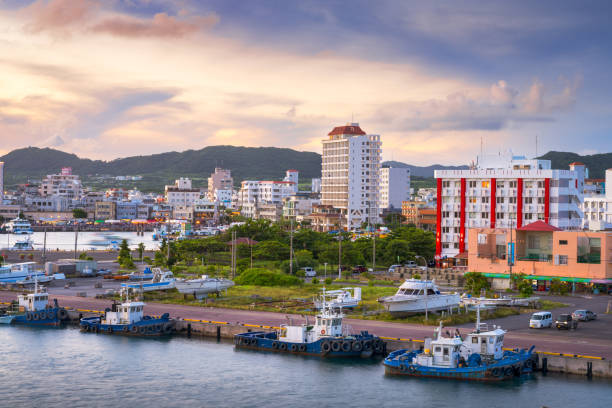 istock Ishigaki, Okinawa, Japan at Dusk 2173539236