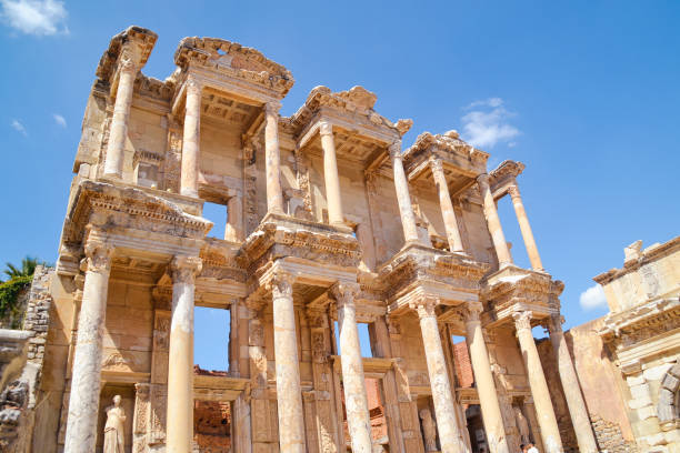 istock Ancient City of Ephesus Izmir Celcus Library 2173550562