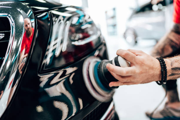 istock Car polishing and detailing 2173553449
