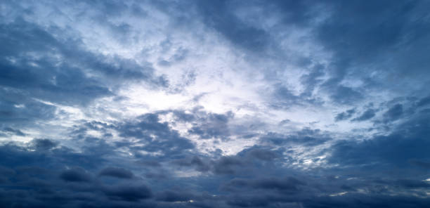 istock Summer blue sky cloud gradient background. Cloudy sky. Vivid cyan blue landscape in environment day horizon skyline view. White clouds on soft sky background. White cloudy sky. 2173560605