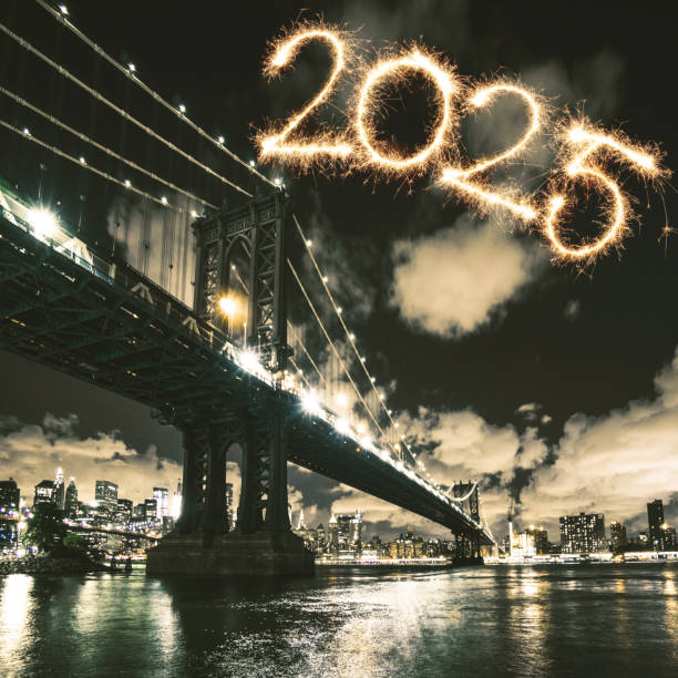 new year's eve 2025 fireworks in manhattan