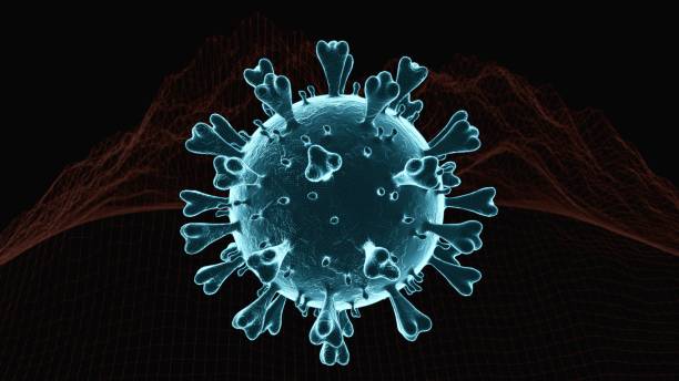 istock Abstract XEC variant of coronavirus 2173565765
