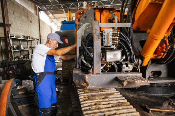 istock Heavy Machinery Repair Shop 2173577017
