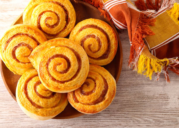 istock Homemade jam filling swirl buns 2173588794