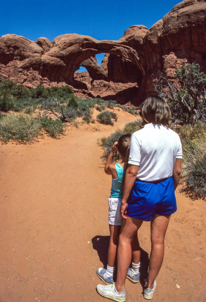 istock Arches NP - Photographing Double Arch - 1986 2173589860