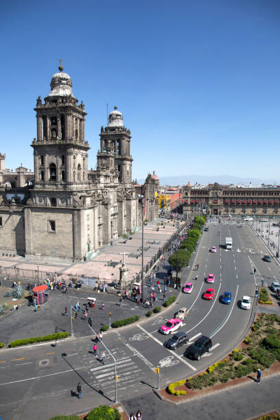 istock Mexico City, Zocalo square and Cathedral 2173601636
