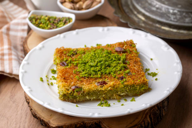 istock Turkish dessert antep kadayif - pistachio kadayif 2173602358