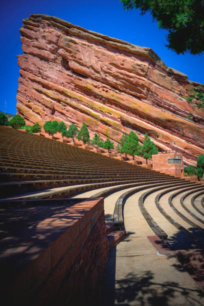 Red Rocks Park and Amphitheatre in Morrison, Colorado, USA