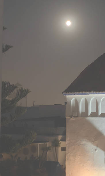 istock MG_7648 Moon over Essaouira 2173615425