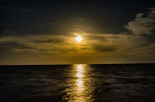 istock A moon lite night over Lake Michigan 2173624368