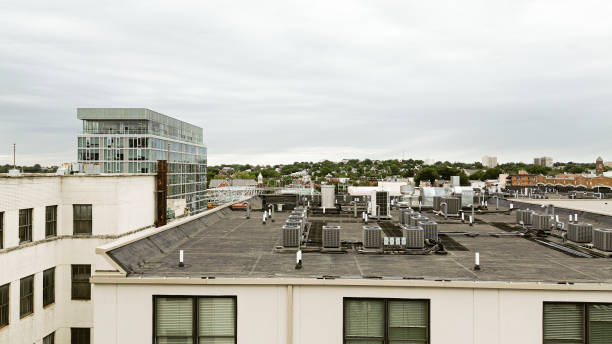 istock Rooftop of Apartment 2173626610