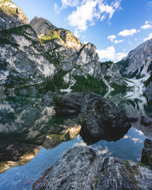 istock Lago di Braies, Lake in Italy. 2173632023