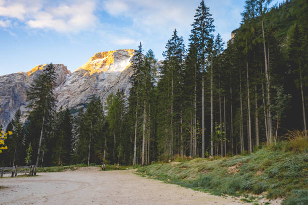 istock Lago di Braies, Lake in Italy. 2173632115
