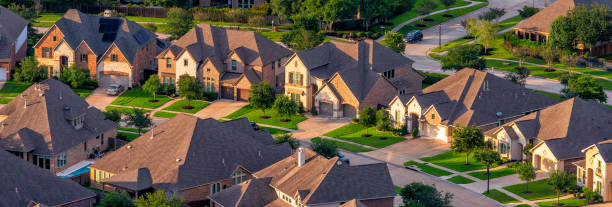 Suburban Houston Housing Subdivision