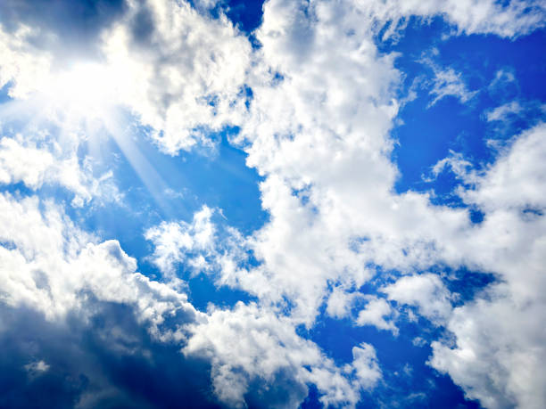 Empty cloudscape for backgrounds
