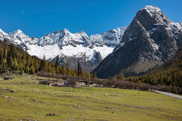 istock Mountain scenery near Siguniang Mountain 2173638606