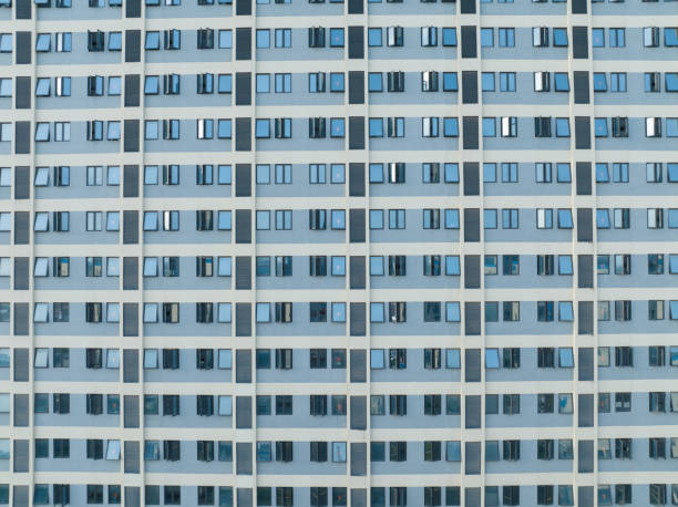 High-rise collective housing apartment