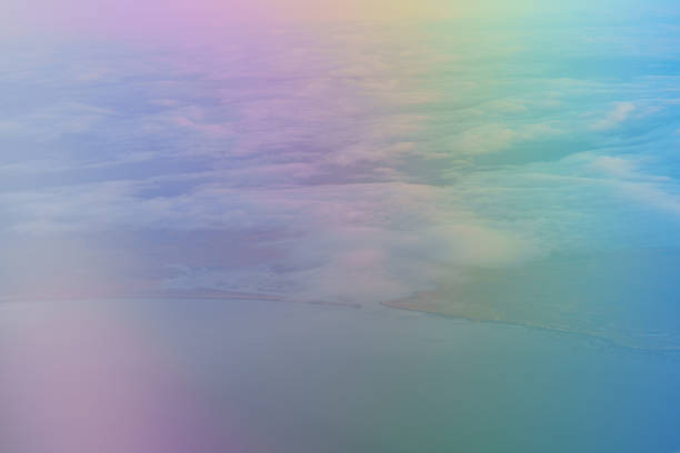 istock Icelandic scenery seen from an airplane 2173645671