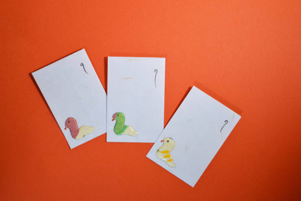 istock 2025 New Year's Material, Cute Snake New Year's Bag 2173646564