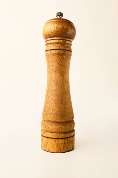 istock Salt and pepper grinder made of wood 2173647143