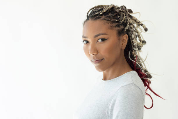 istock Young Brazilian woman with braids 2173648814