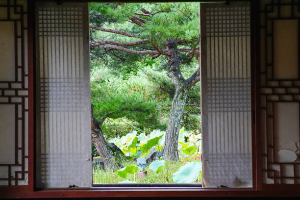 istock a traditional Korean house 2173661556