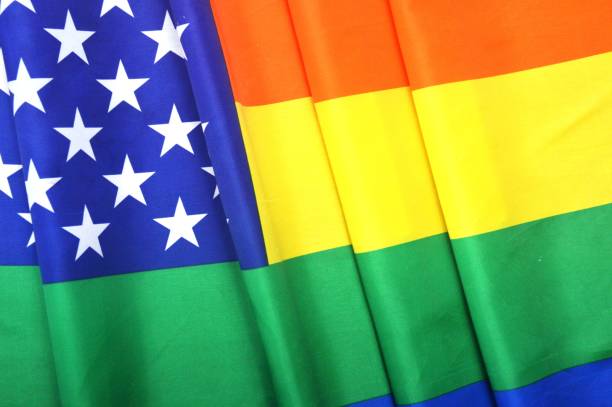 istock USA LGBT Flag 2173664429