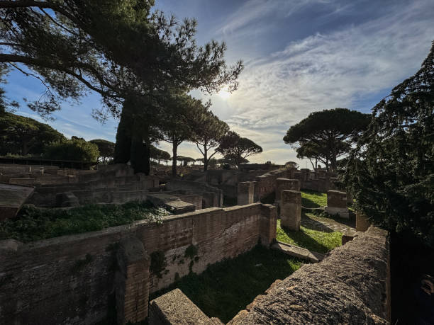 istock Back to the ancient Rome: Ostia Antica 2173682926