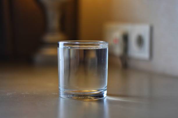 istock Glass with clear water 2173687188
