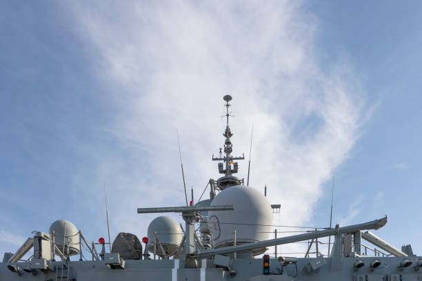 October 4, 2023: El Ferrol, Galicia, Spain. The Blas de Lezo (F-103) is a frigate of the Spanish Navy from the Álvaro de Bazán class, launched at the Izar shipyards in Ferrol and active since December 2004. It was named in honor of Blas de Lezo, an 18th-century lieutenant general and hero of Cartagena de Indias.