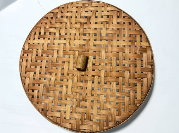 istock lid the rice container from woven bamboo 2173701195