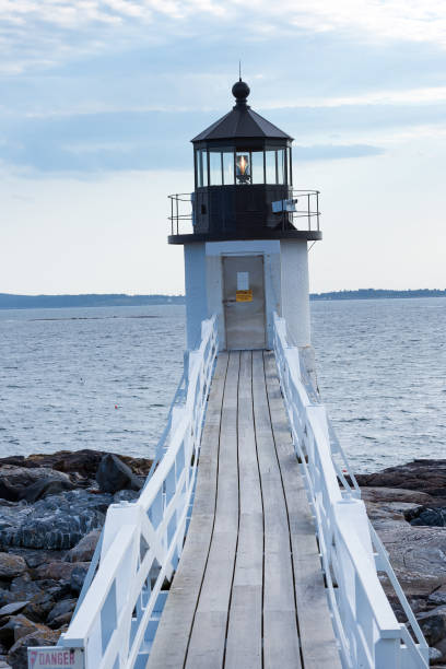 istock Marshall Point lighthouse on Maine coast 2173709640