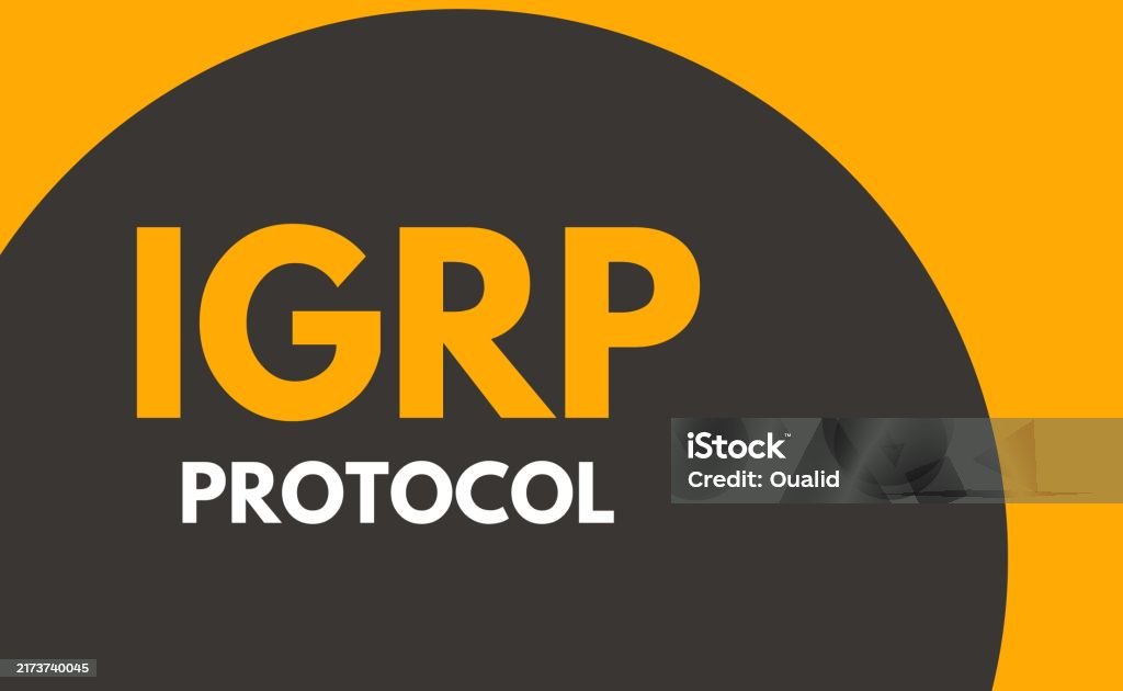Igrp Protocol Interior Gateway Routing Protocol Stock Illustration ...