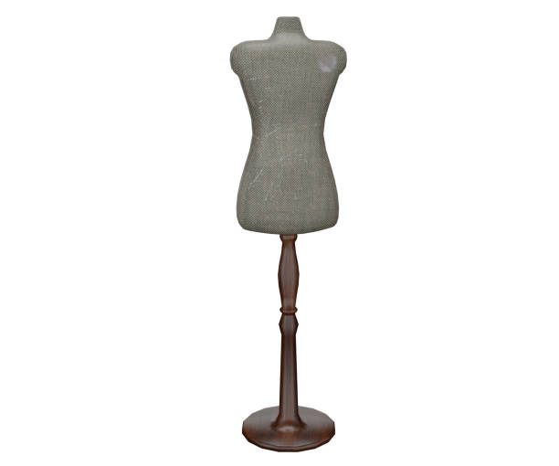 istock 3d rendering female torso mannequin with stand 2173746055