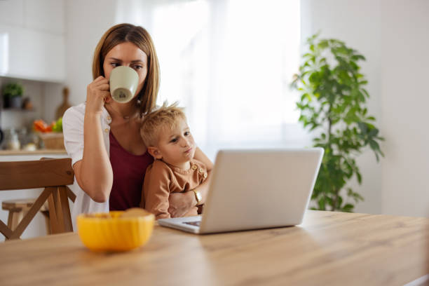 istock Home office for the day 2173754118