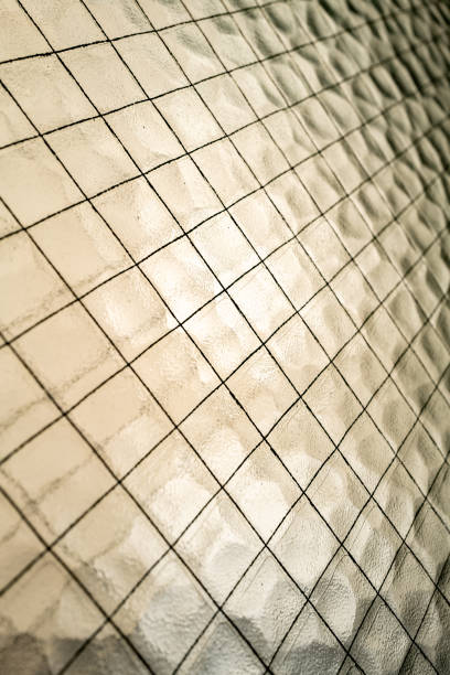 Polished glass shines beautifully in backlight