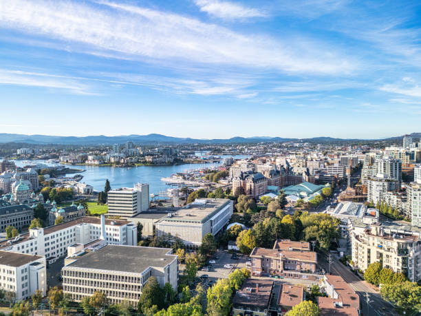 Aerial View of Victoria BC