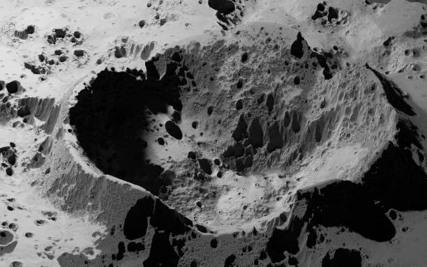 Moon crater, space exploration, universe, outer space travel, moon landing