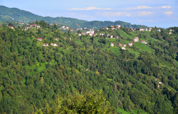 istock A view from Hemsin Town in Rize, Turkey 2173779035