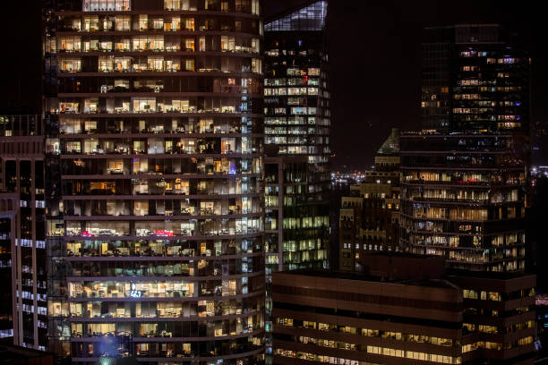 istock Skyscrapers in Vancouver at Night 2173782316