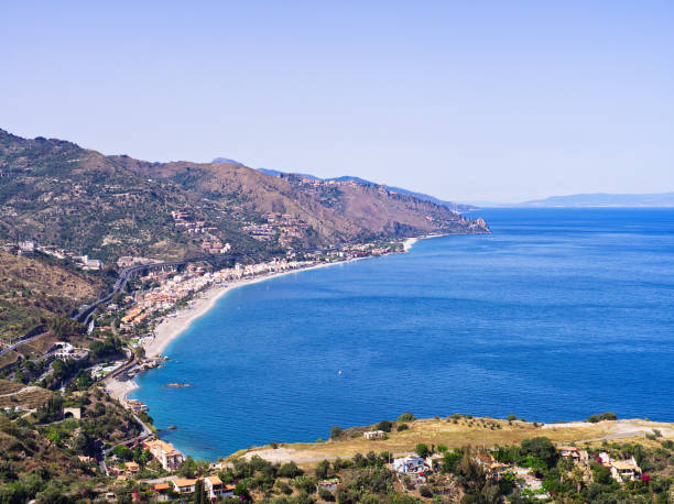 istock Coast of Sicily landscape from Taormina 2173794109