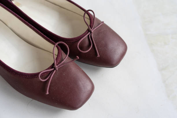istock Red Dirty Women Shoes 2173800527