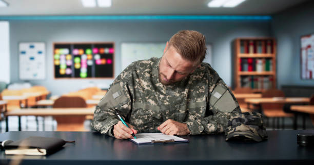 istock Military Student Education. Army Soldier Veteran 2173802409