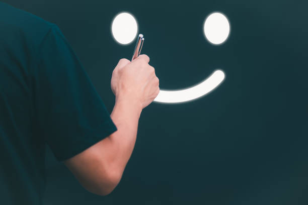 istock Customer services best excellent business rating experience. Satisfaction survey concept. user gives ratings to service experience on the online application, online marketing, and business processes. 2173815577